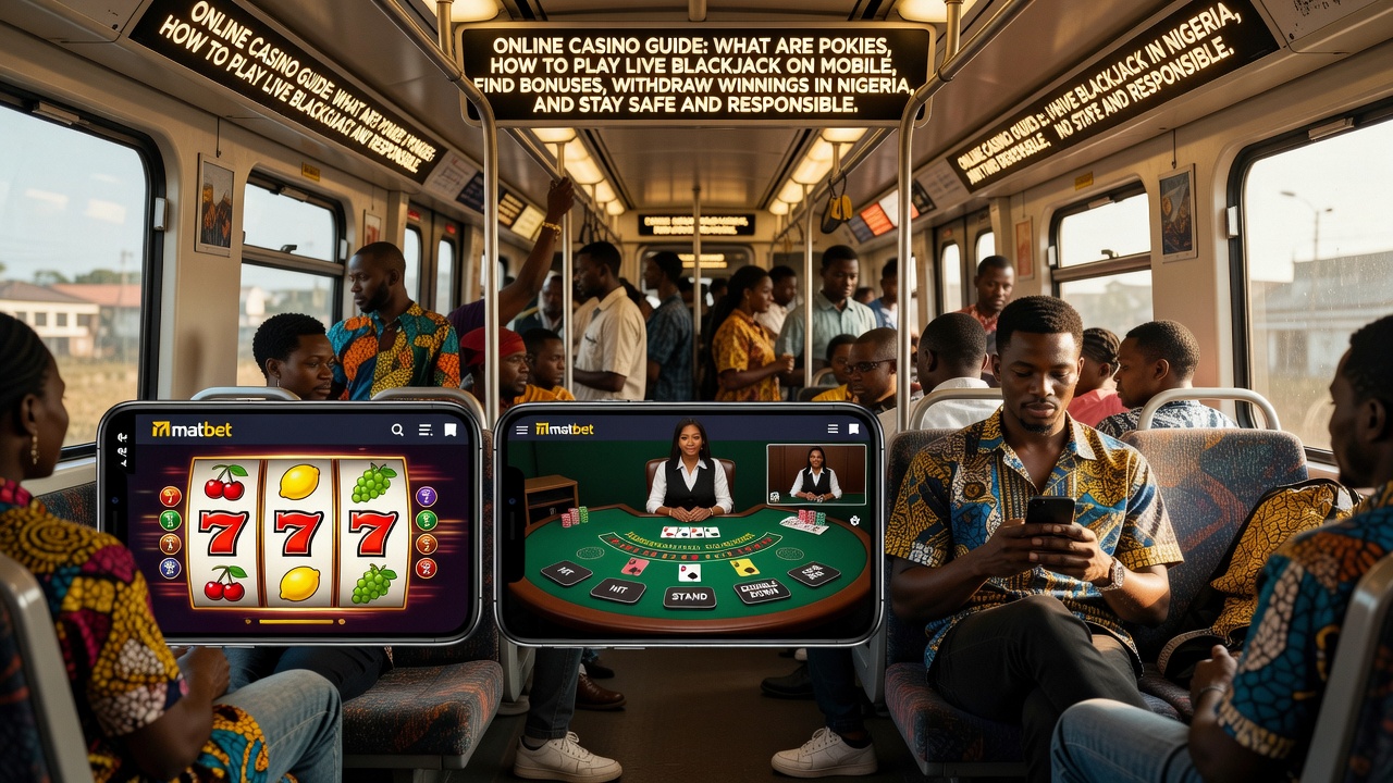 Online Casino Guide: What Are Pokies, How to Play Live Blackjack on Mobile, Find Bonuses, Withdraw Winnings in Nigeria, and Stay Safe and Responsible